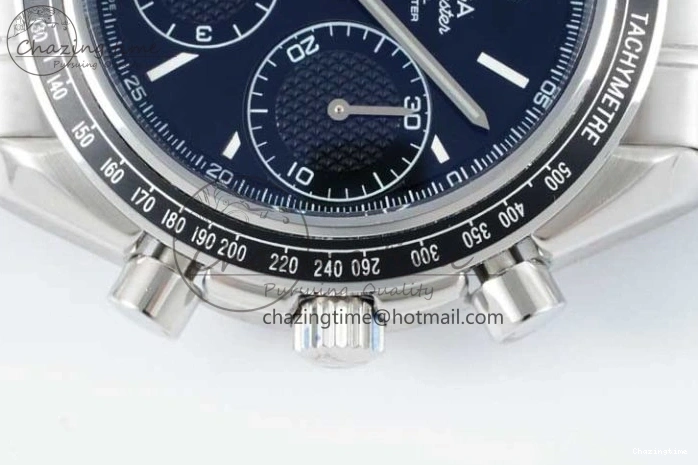 0320 Speedmaster Racing Master SS HKF Best Edition Black Dial on SS Bracelet A Versatile 7810